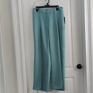 Worthington Women's Sage Color Wide Leg Pants NWT